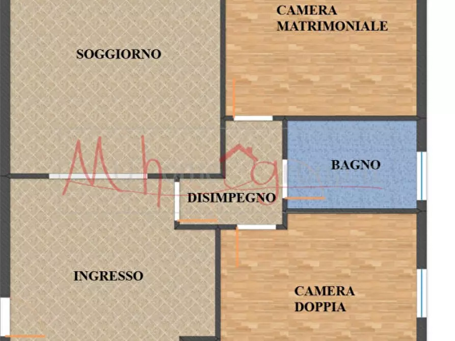Immagine 7 di Appartamento in affitto  in via Vallisnieri a Padova