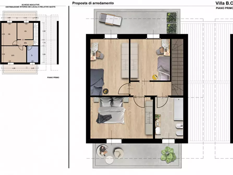 Immagine 16 di Villa in vendita  in Via Belvedere a Arcore