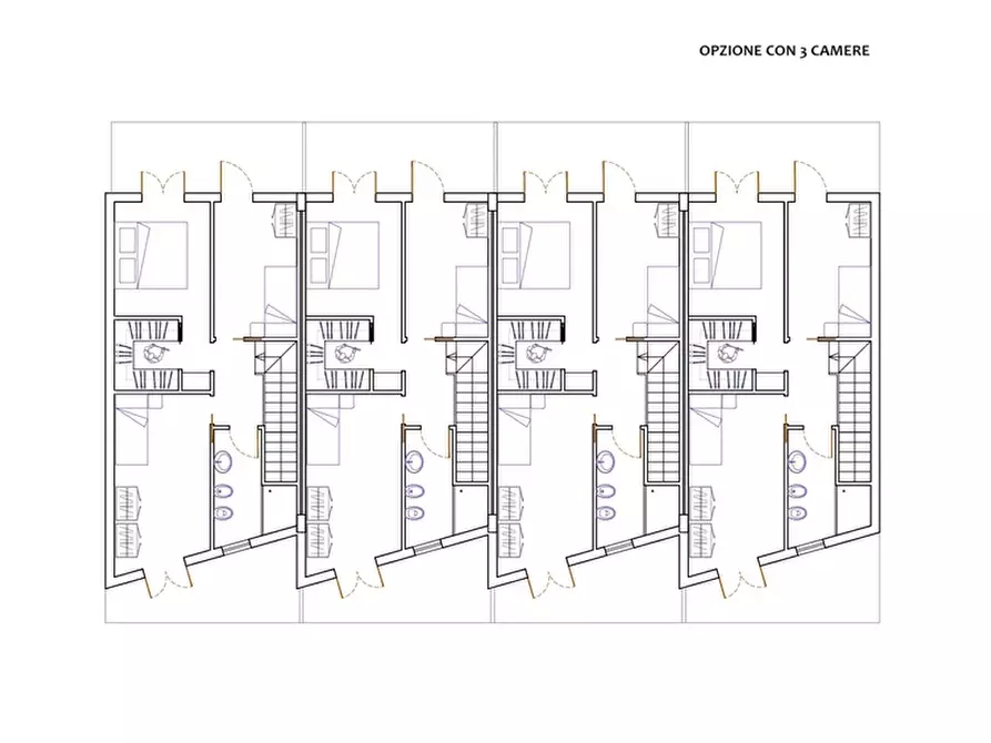 Immagine 19 di Casa trifamiliare in vendita  in Via Escrivà a Terrasini