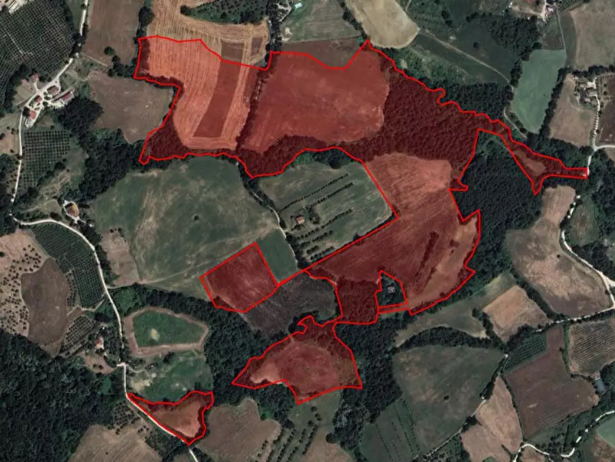 Immagine 17 di Terreno in vendita  in Loc. Paganello - Via Del Furioso, N. snc a Monte Castello Di Vibio