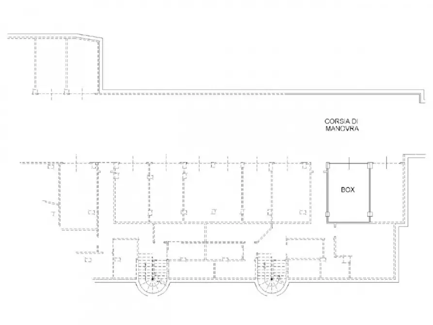 Immagine 1 di Garage in vendita  in Starada Guido Gozzano, N. 2 a Chieri