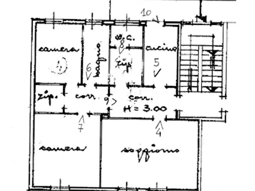 Immagine 1 di Appartamento in vendita  in Via Firenze n. 12 int. 4 a Vicenza