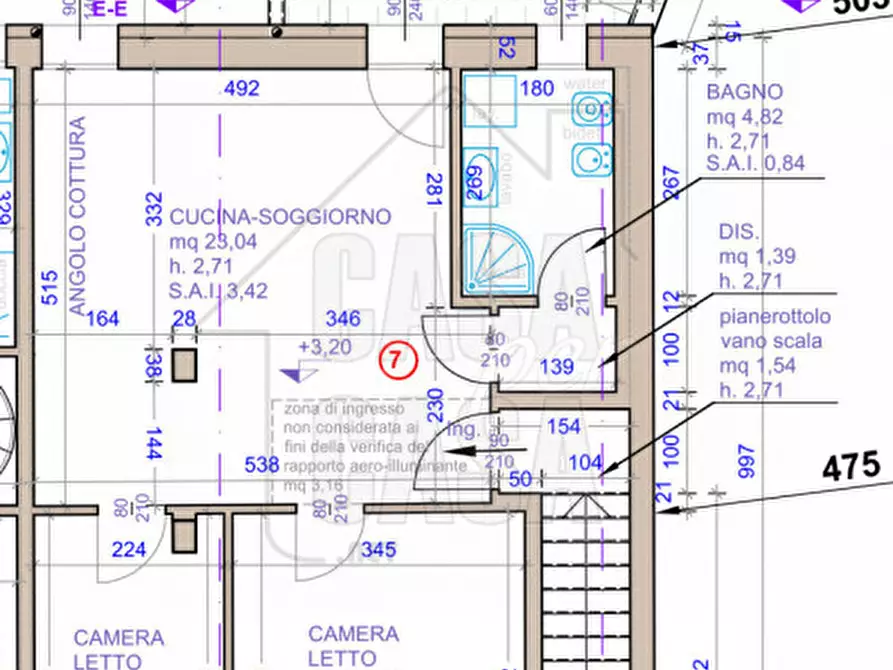 Immagine 2 di Appartamento in vendita  in Via Principe Umberto a Este