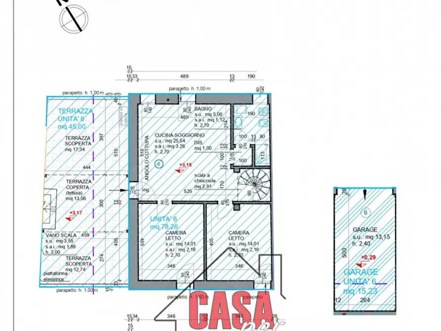 Immagine 2 di Appartamento in vendita  in Via Principe Umberto a Este