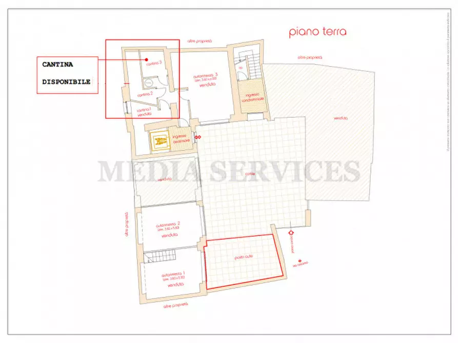 Immagine 17 di Appartamento in vendita  in via Cesarea n° 17 a Vigevano