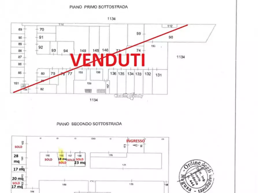 Immagine 23 di Garage in vendita  in Via delle ondine a Ragusa
