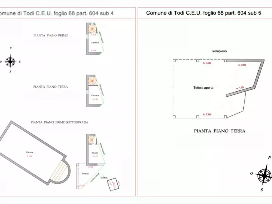 Immagine 15 di Casa indipendente in vendita  in Villa Francisc, N. snc a Todi