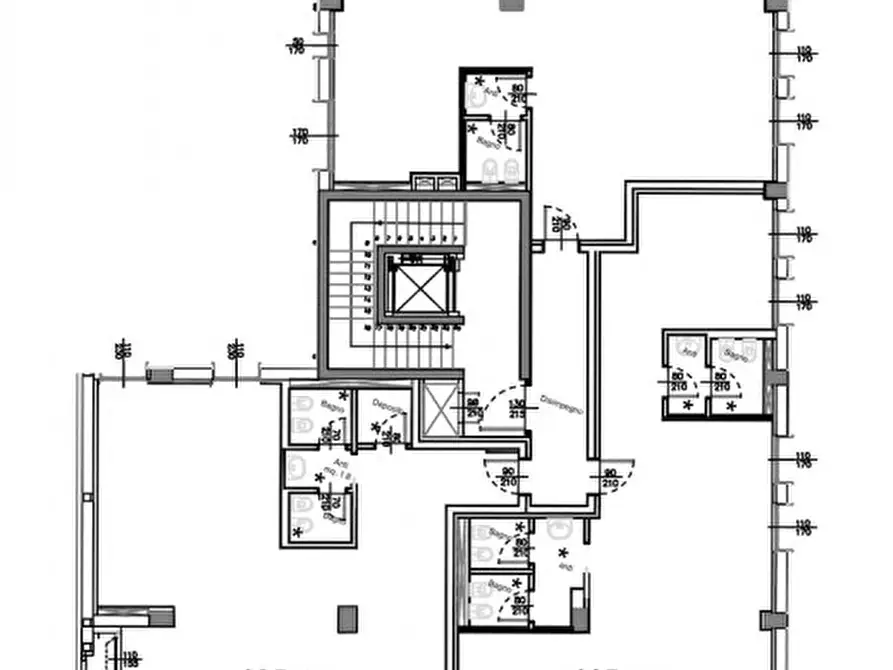 Immagine 2 di Ufficio in affitto  in VIALE BOVIO a Cesena