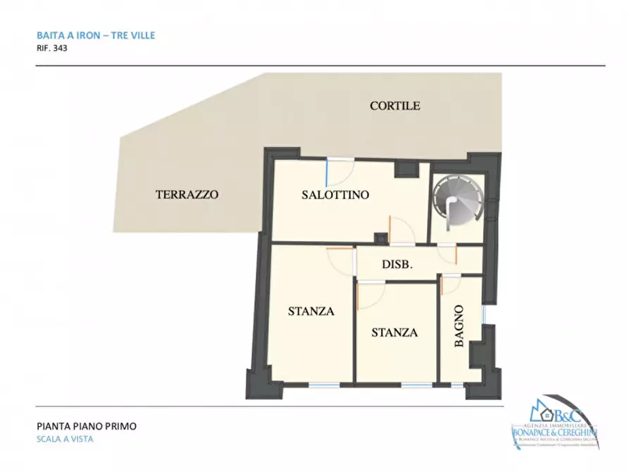 Immagine 18 di Rustico / casale in vendita  in LOCALITA IRON a Tre Ville