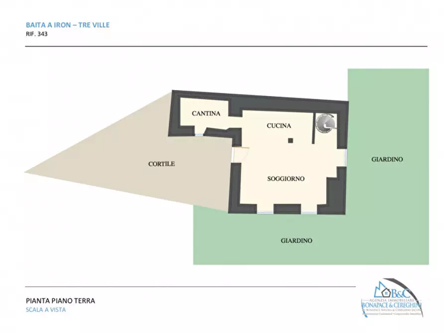 Immagine 19 di Rustico / casale in vendita  in LOCALITA IRON a Tre Ville