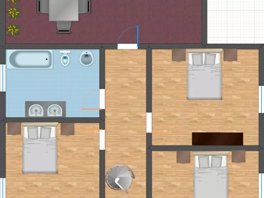 Immagine 2 di Villa in vendita  in Via Cividina a Udine