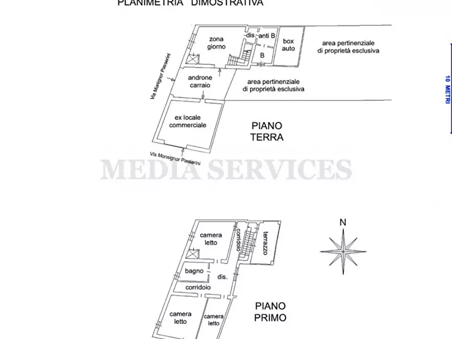 Immagine 23 di Casa bifamiliare in vendita  in via Monsignor Passerini n° 113 a Dorno