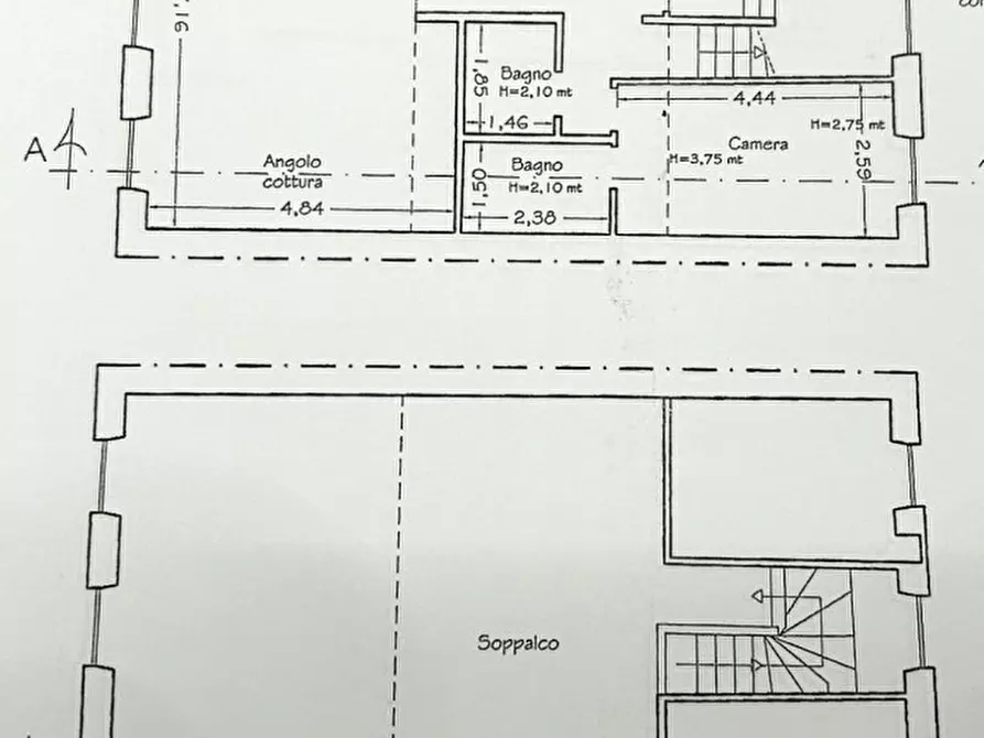 Immagine 19 di Attico in vendita  in Via Garibaldi a Camogli