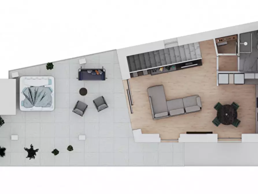 Immagine 15 di Attico in vendita  in via Crocefisso 9 a Rho