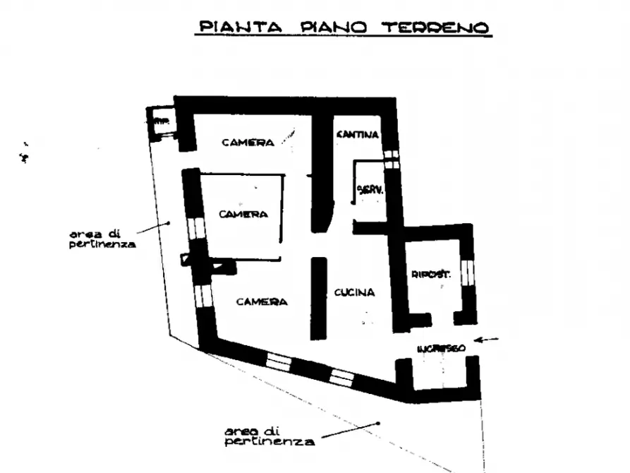 Immagine 13 di Appartamento in vendita  in Località Centro a Cervatto