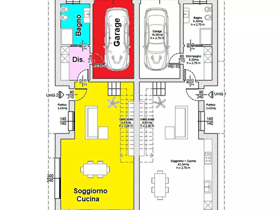 Immagine 12 di Casa bifamiliare in vendita  in Via Acquapendente a Albignasego