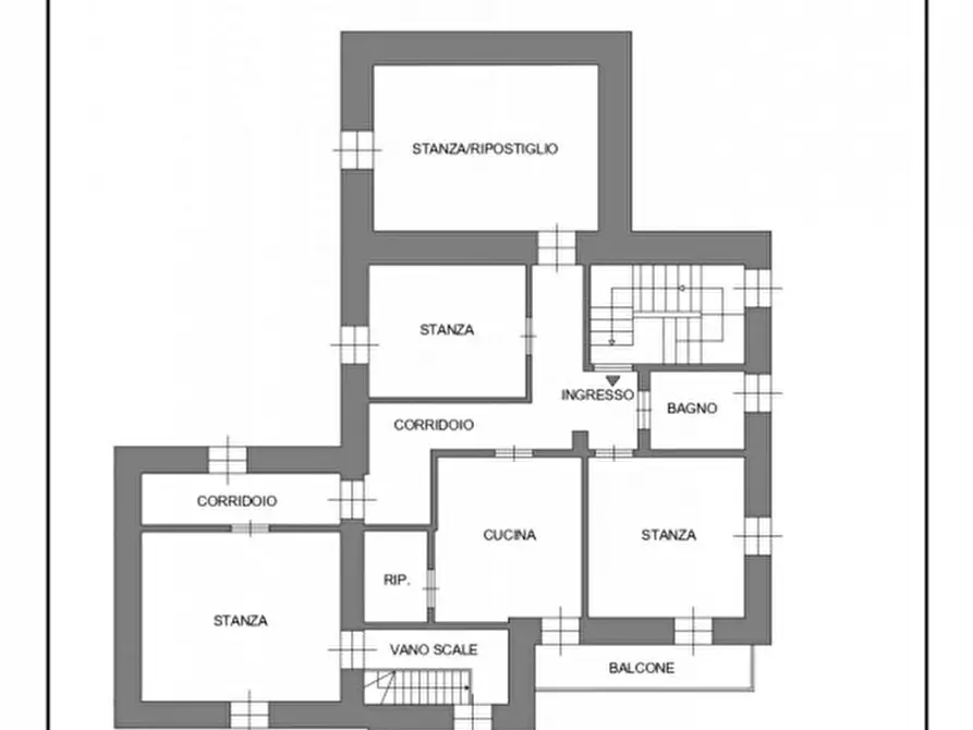 Immagine 12 di Casa indipendente in vendita  in Via Trento a Porte Di Rendena