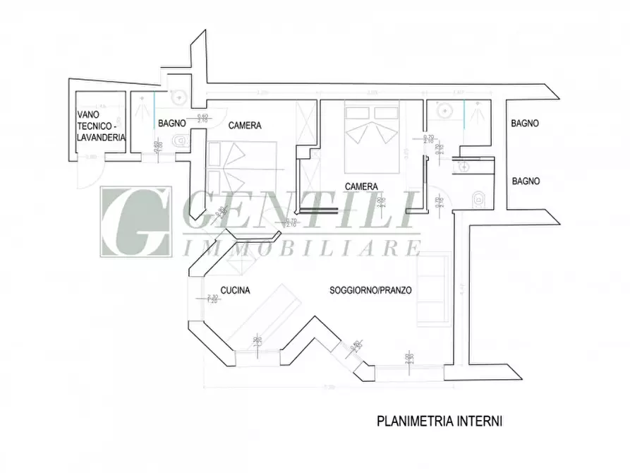 Immagine 55 di Appartamento in vendita  in Via Tre Monti a Arzachena