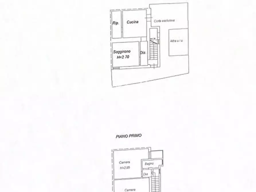 Immagine 17 di Villetta a schiera in vendita  in Via Indipendenza a Castiglione Del Lago