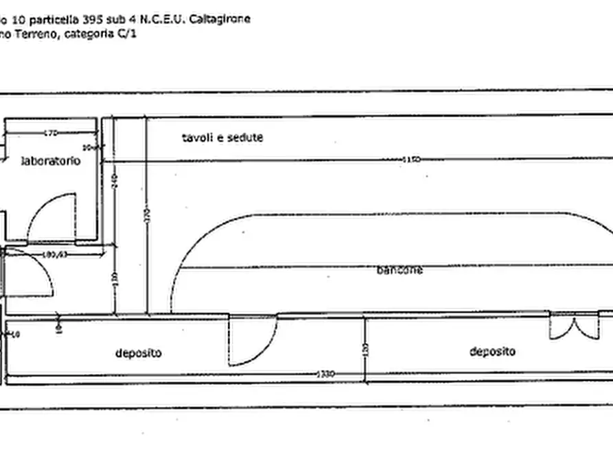 Immagine 7 di Attività commerciale in vendita  in Viale Principe Umberto 132 a Caltagirone