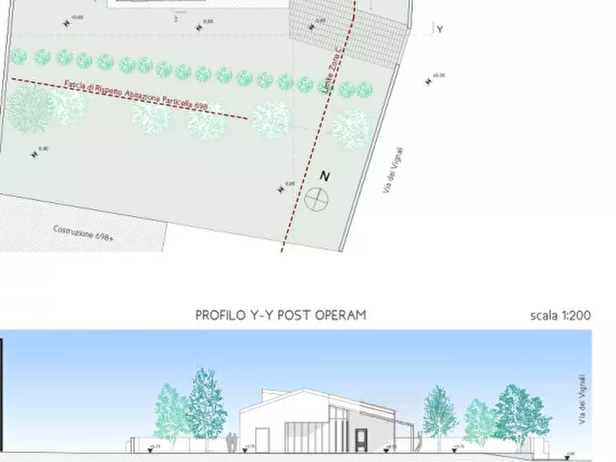 Immagine 10 di Terreno in vendita  in Via dei Vignali a Castel Sant'elia