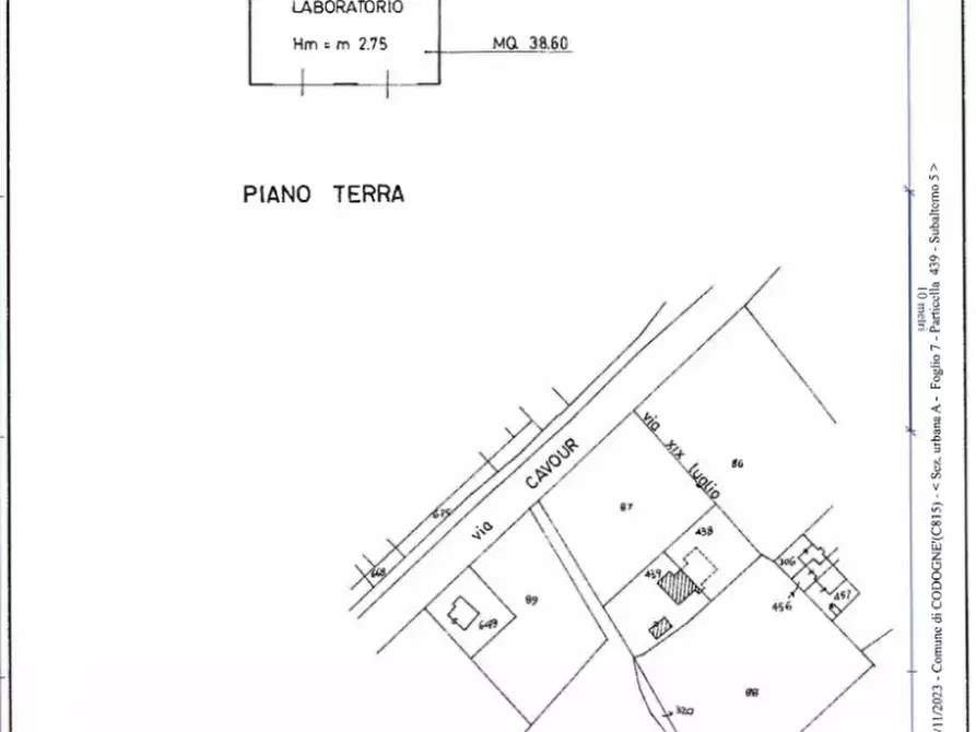 Immagine 5 di Casa bifamiliare in vendita  in Via XIX Luglio, 1 a Codognè