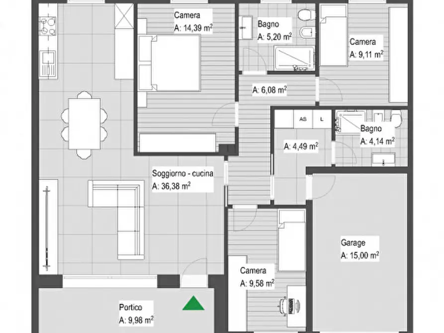 Immagine 7 di Villetta a schiera in vendita  in via San Giacomo a Portogruaro