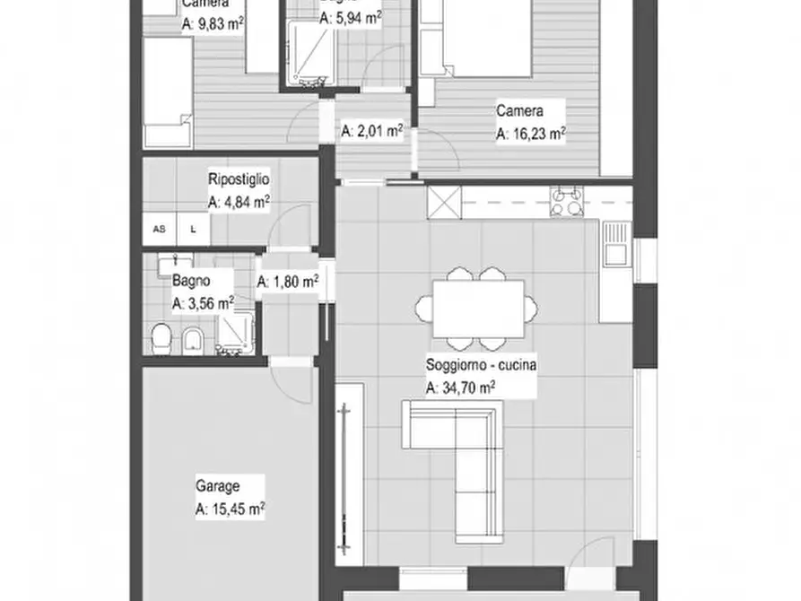 Immagine 13 di Villetta a schiera in vendita  in via San Giacomo a Portogruaro