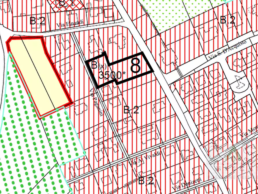 Immagine 3 di Terreno in vendita  in Via Paganini a Cordenons