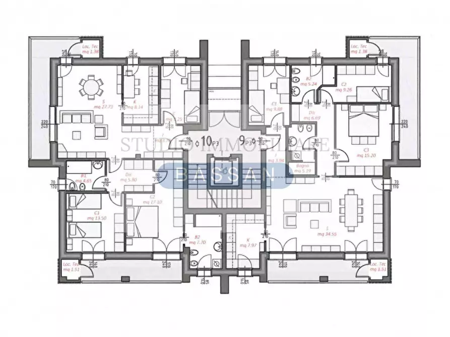 Immagine 8 di Appartamento in vendita  in via angelo curioni a Gallarate