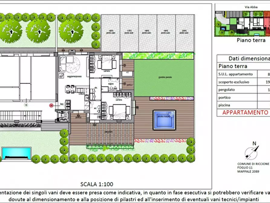 Immagine 15 di Appartamento in vendita  in Viale Abba a Riccione