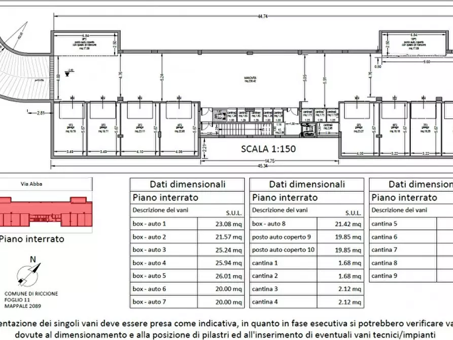 Immagine 16 di Appartamento in vendita  in Viale Abba a Riccione