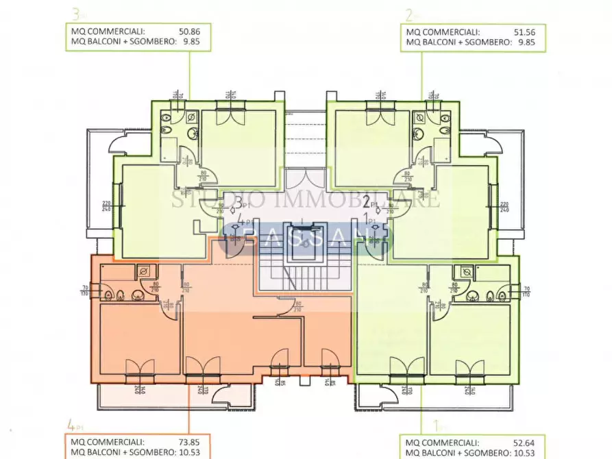 Immagine 11 di Appartamento in vendita  in via curioni a Gallarate