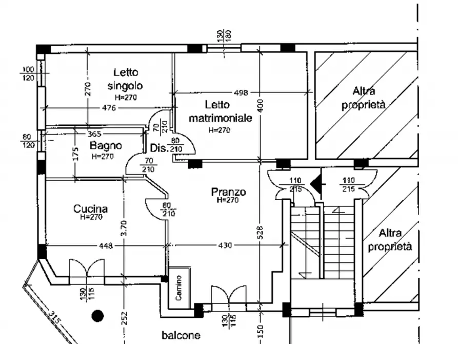 Immagine 10 di Appartamento in vendita  in Via Scascio n. 19 a San Benedetto Ullano