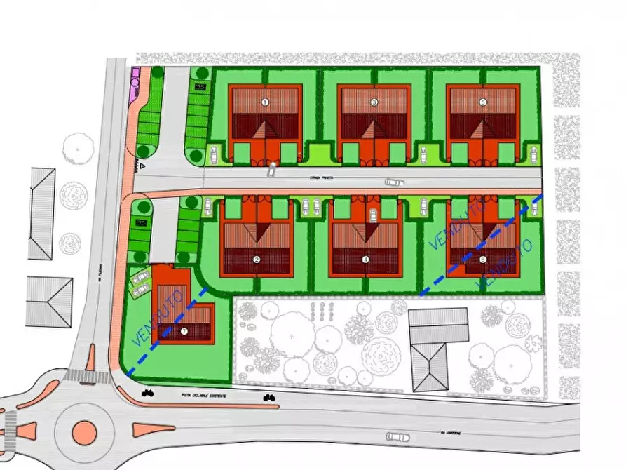 Immagine 6 di Terreno in vendita  in VIA FAZZANO a Correggio