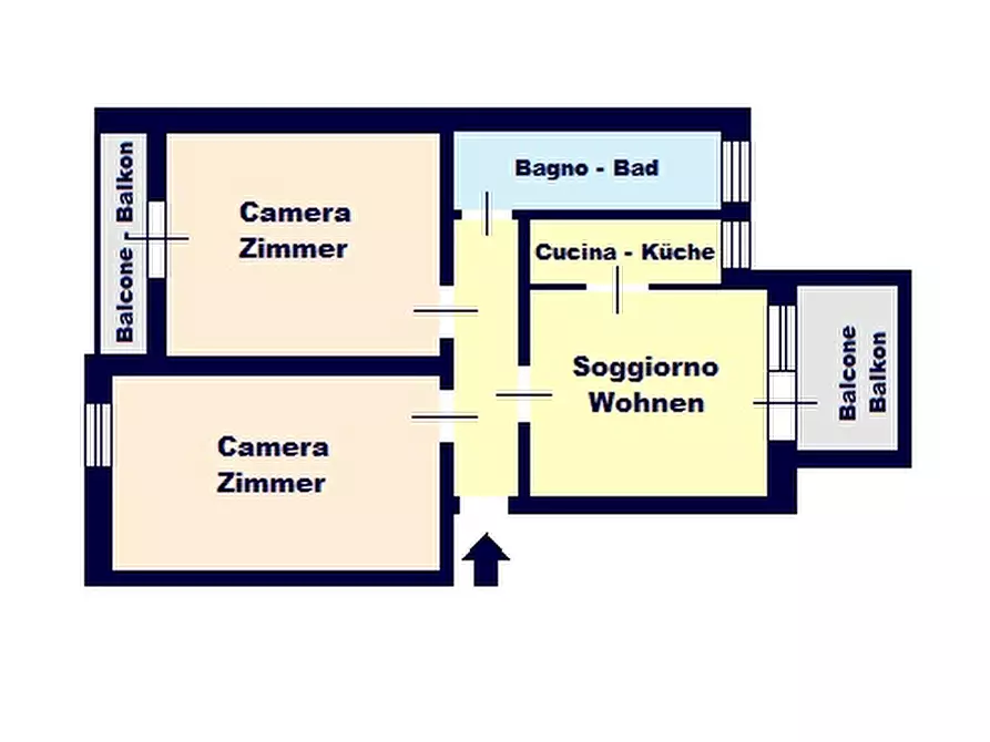 Immagine 1 di Appartamento in vendita  in via resia a Bolzano