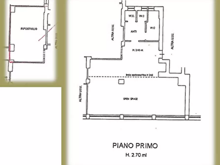 Immagine 13 di Ufficio in affitto  in PIAZZA BARCHE a Venezia