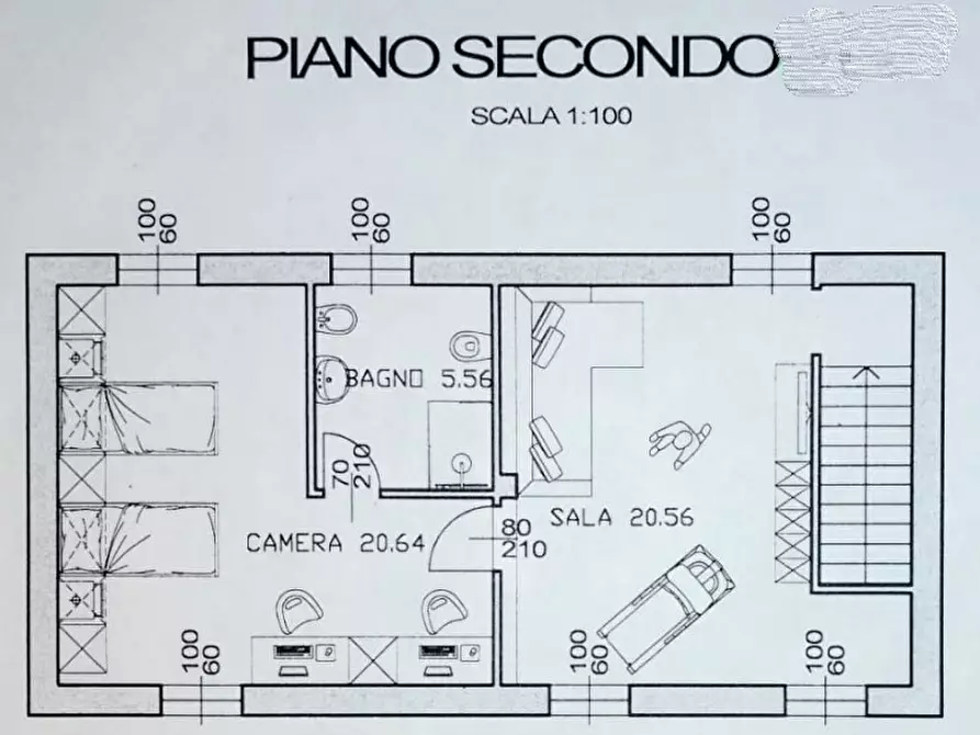 Immagine 22 di Casa bifamiliare in vendita  in via Palmanova 6 a Porpetto
