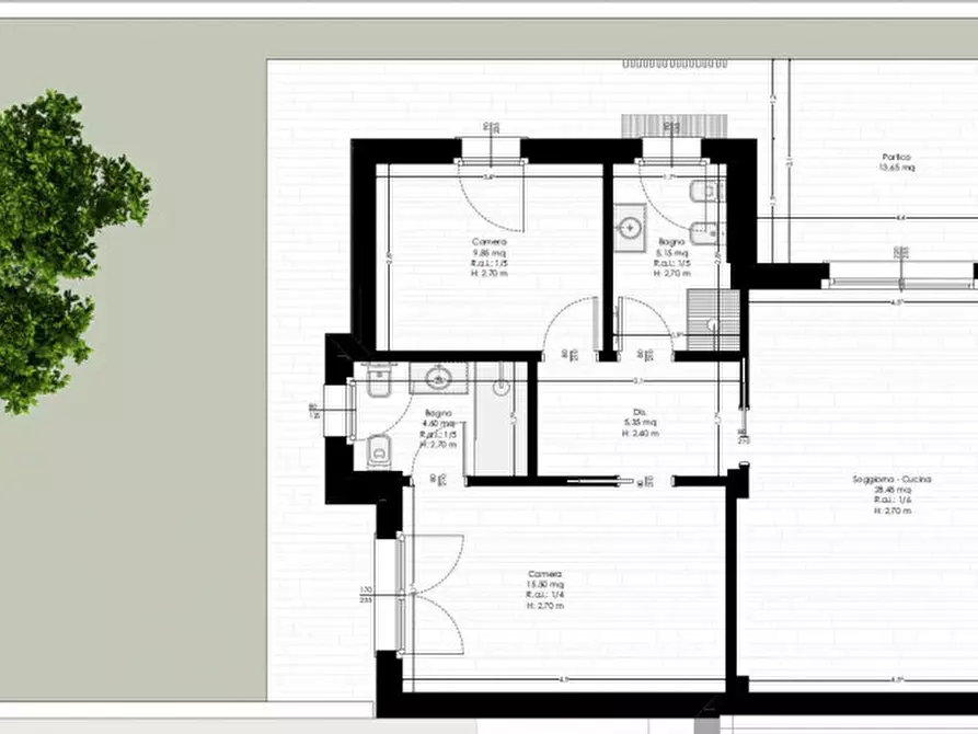 Immagine 14 di Appartamento in affitto  in vicolo casara a Lazise