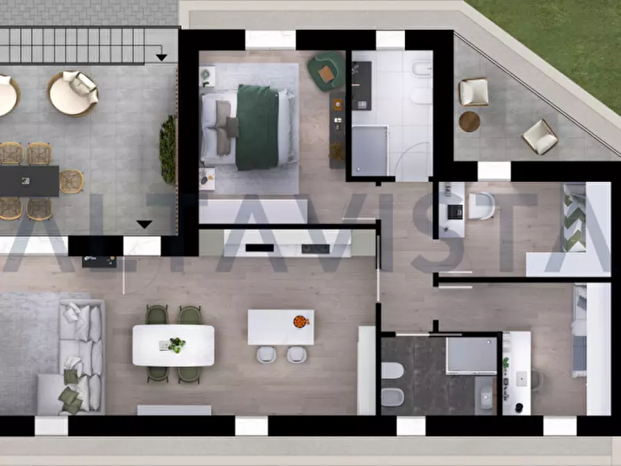 Immagine 18 di Appartamento in vendita  in Via Bolognina a Bedizzole