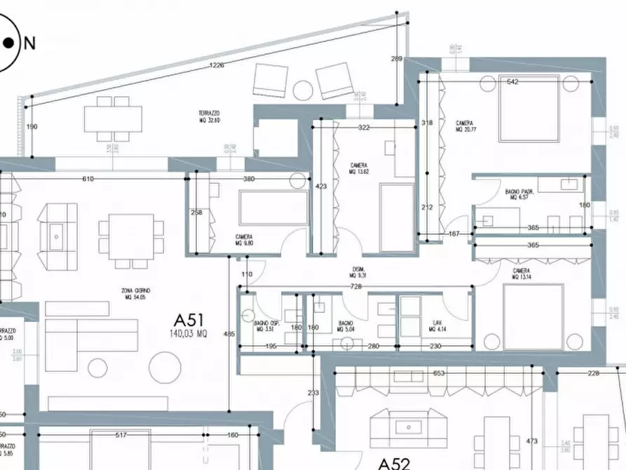 Immagine 16 di Appartamento in vendita  in VIA PAOLO SARPI a Padova