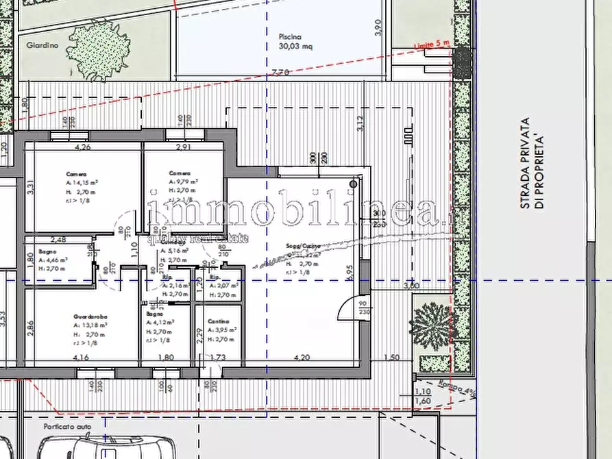 Immagine 18 di Casa bifamiliare in vendita  in Cortina - Marciaga a Costermano sul Garda