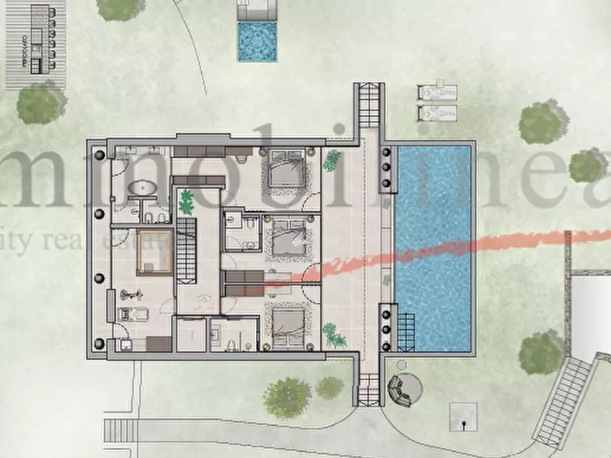 Immagine 21 di Villa in vendita  in Ville Benacvs a Torri Del Benaco