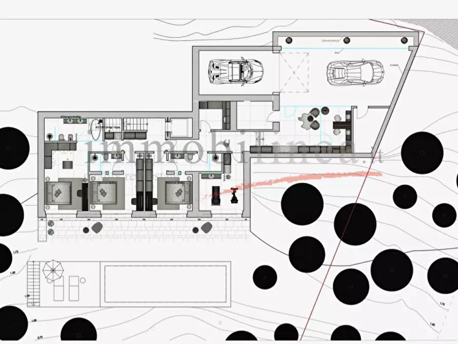 Immagine 18 di Villa in vendita  in Rossone a Torri Del Benaco