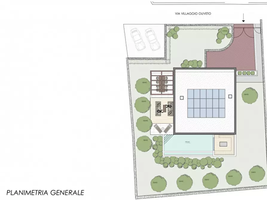 Immagine 2 di Villa in vendita  in via villaggio oliveto a Costermano sul Garda