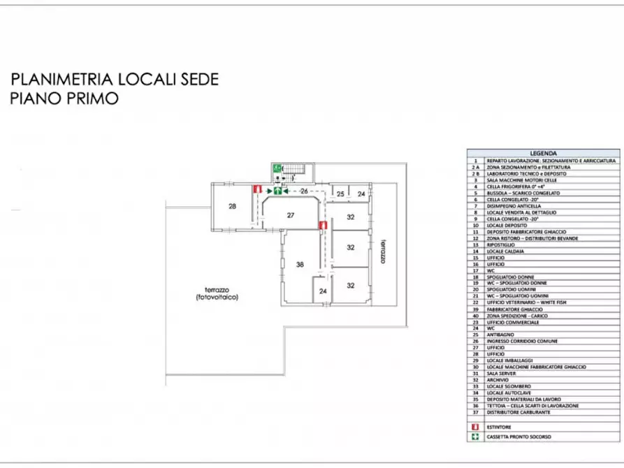 Immagine 1 di Capannone industriale in vendita  in via Ettore Ara, N. 25/27 a Vercelli