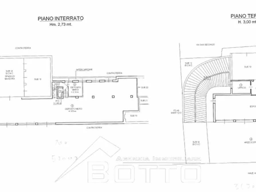 Immagine 2 di Magazzino in vendita  in VIALE VARALLO 200 a Borgosesia