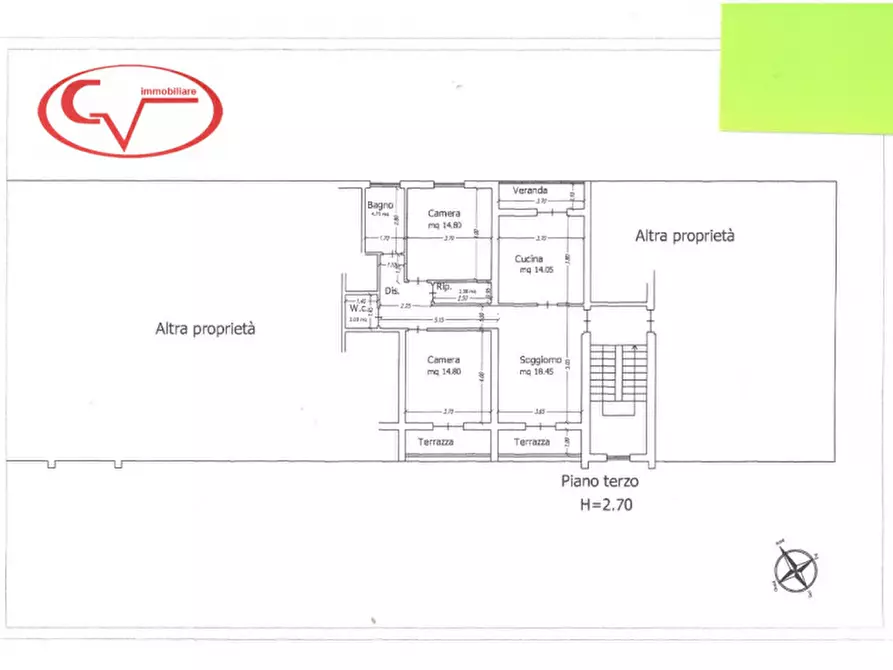 Immagine 22 di Appartamento in vendita  in Via Siena a Montevarchi