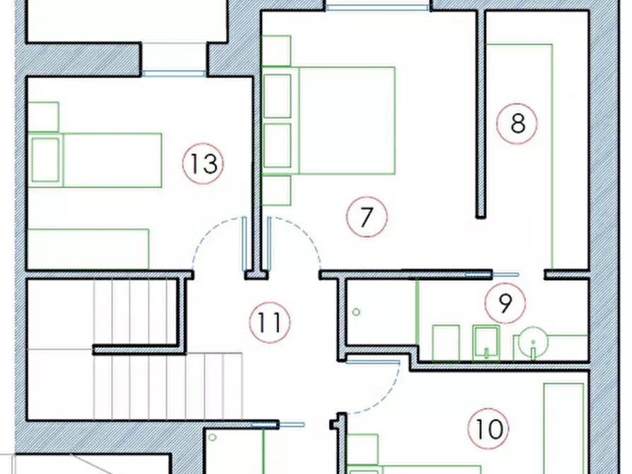 Immagine 20 di Casa bifamiliare in vendita  a Villorba