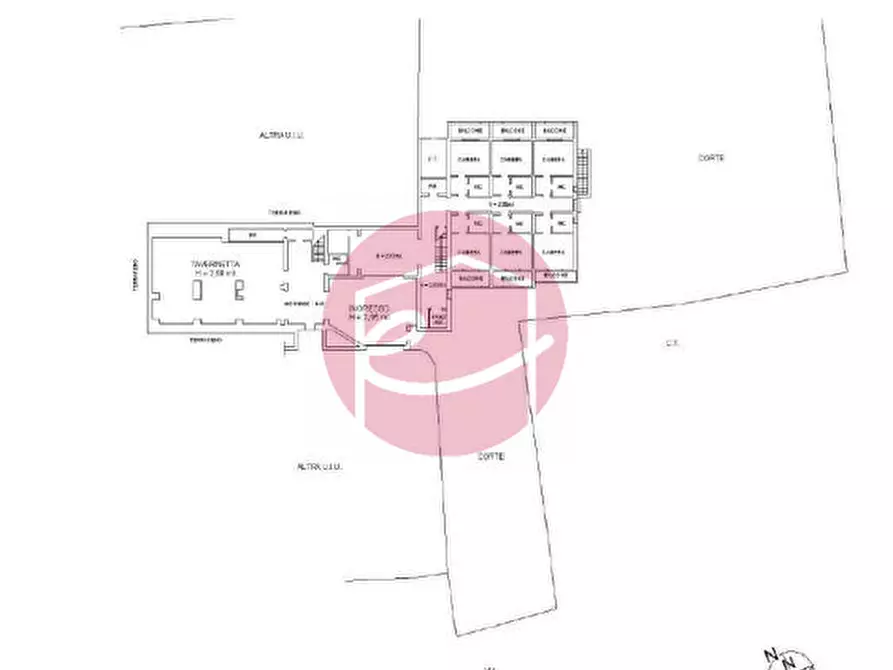 Immagine 19 di Bed & Breakfast in vendita  in via f.lli cervi 1 a Poggio Torriana